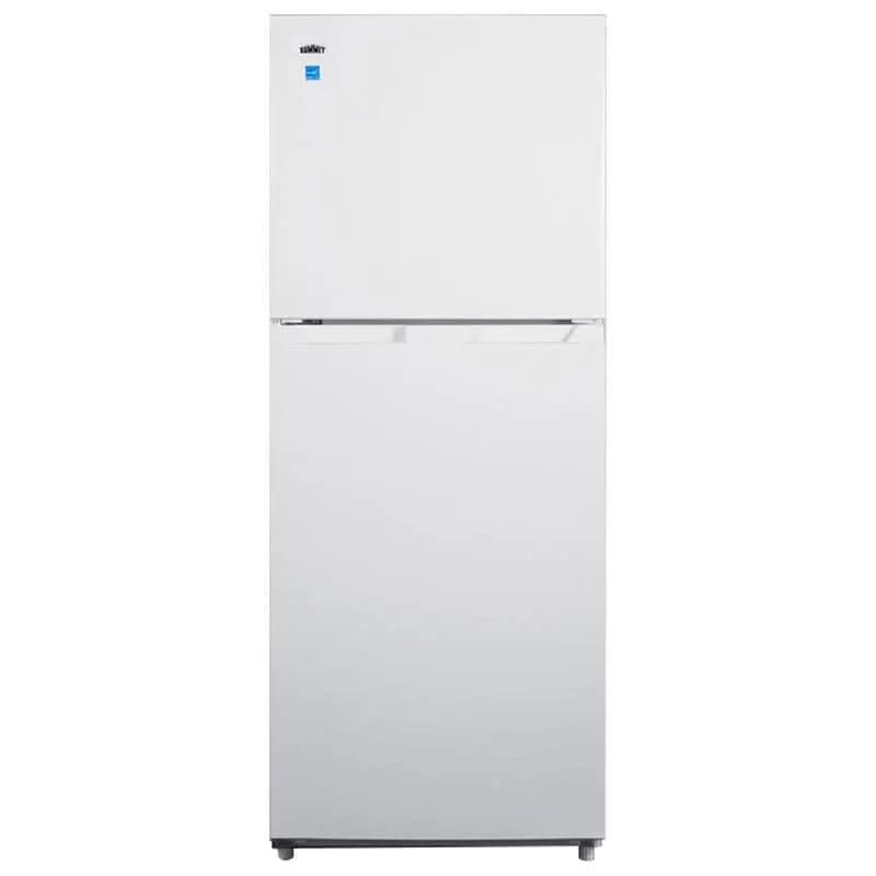Summit 24 in. 10.1 cu. ft. Left-Hinged Top Freezer Refrigerator - White
