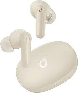 Soundcore by Anker Life P2 Mini True Wireless Earbuds, Bluetooth 5.2, 10mm Drivers for Big Bass, Custom EQ, 32H Playtime, Fast Charging, Comfortable, Tiny Size for Daily Use, Commute, Work (White)