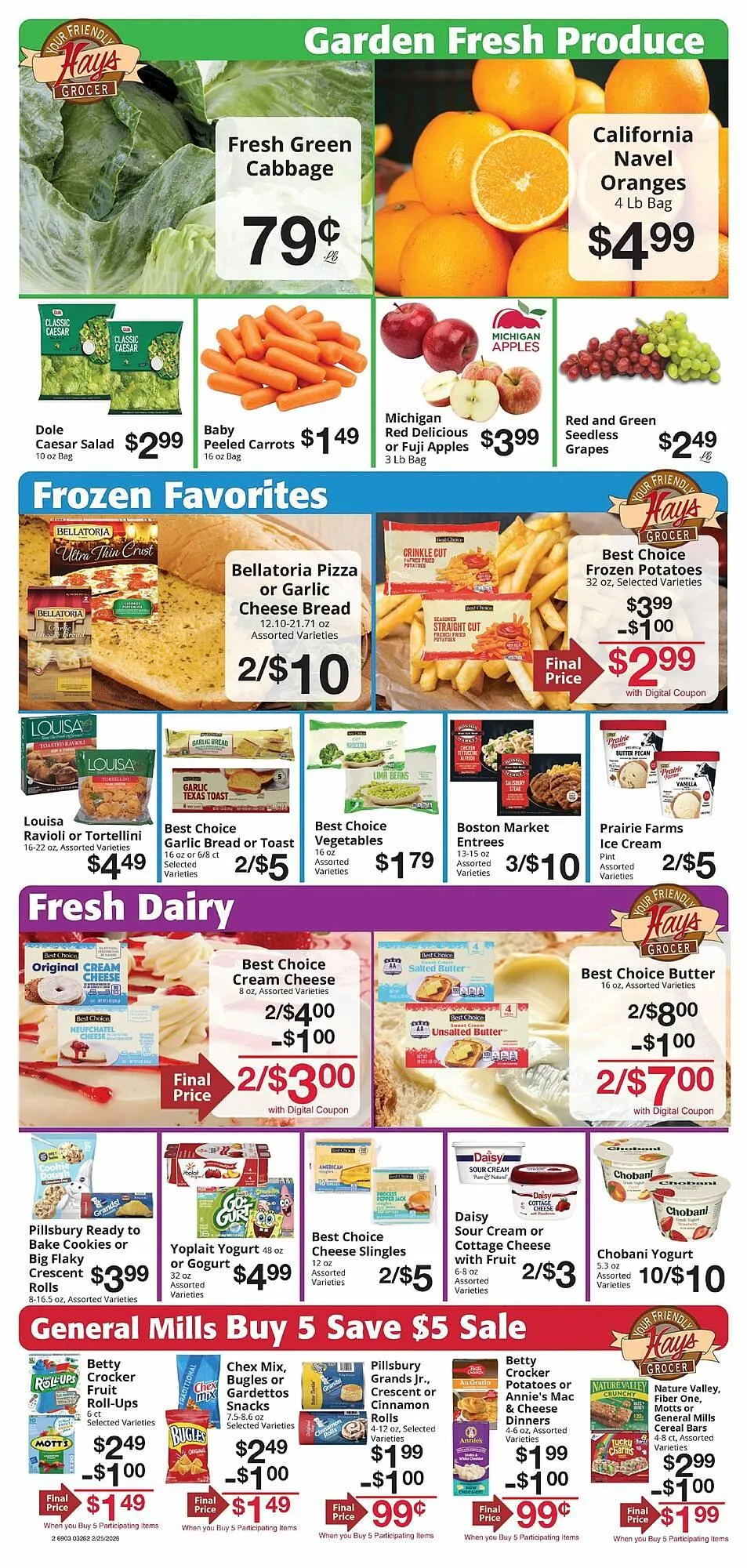 Weekly ad Hays Supermarket weekly ad from February 25 to March 3 2026 - Page 4