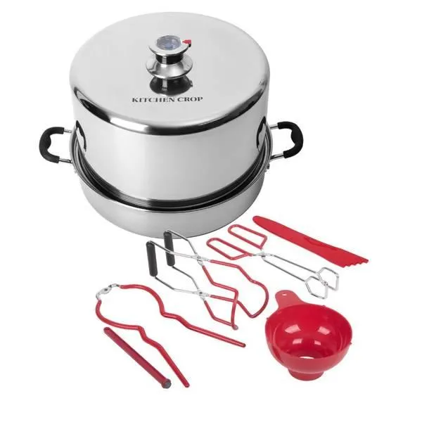Stainless Steel Steam Canner with Tools