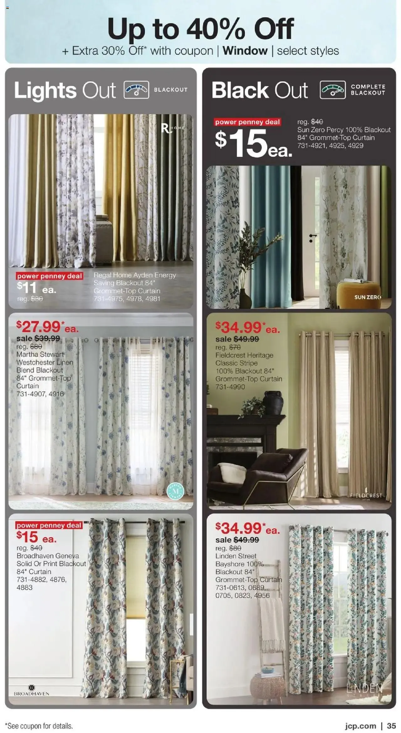 Weekly ad JCPenney Memorial Day Home Sale from May 1 to May 26 2025 - Page 34