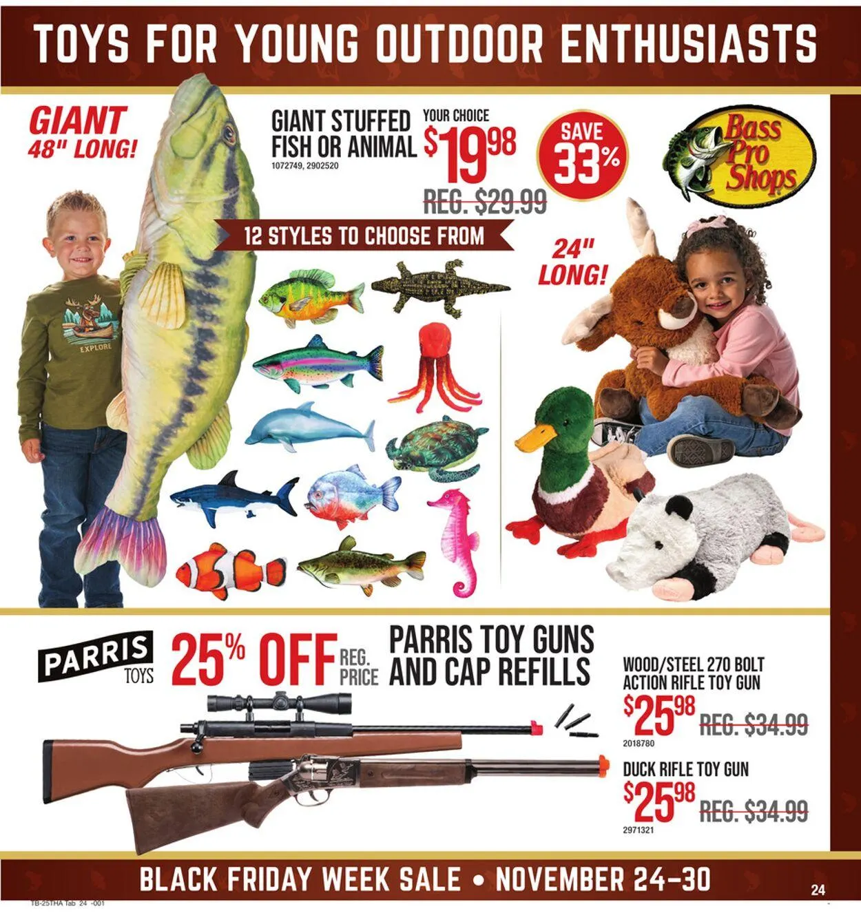Weekly promotion Cabela's Current weekly ad spanning from November 24 to November 30 2025 - Page 23 for Catalogue 365