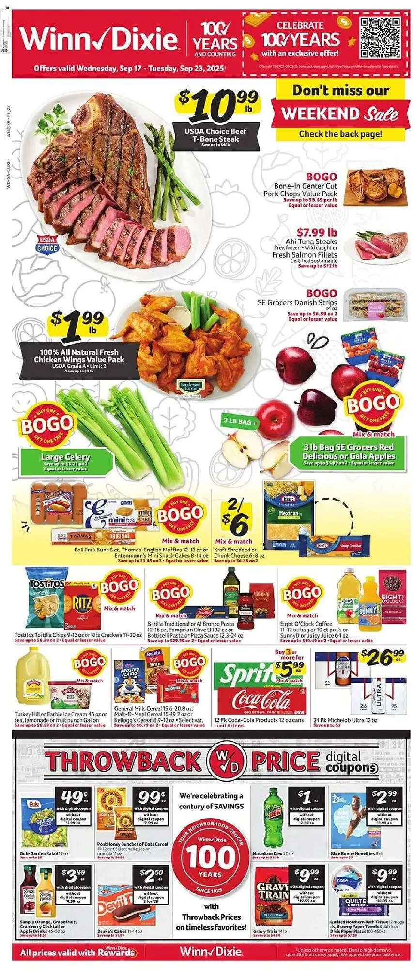 Weekly ad Winn Dixie weekly ad from September 17 to September 23 2025 - Page 1