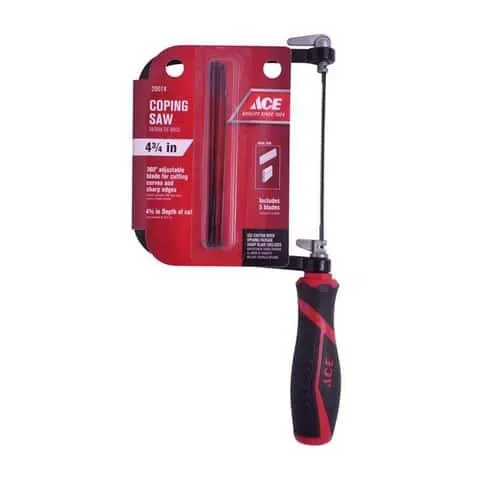 Ace 4 in. Steel Coping Saw 1 pc