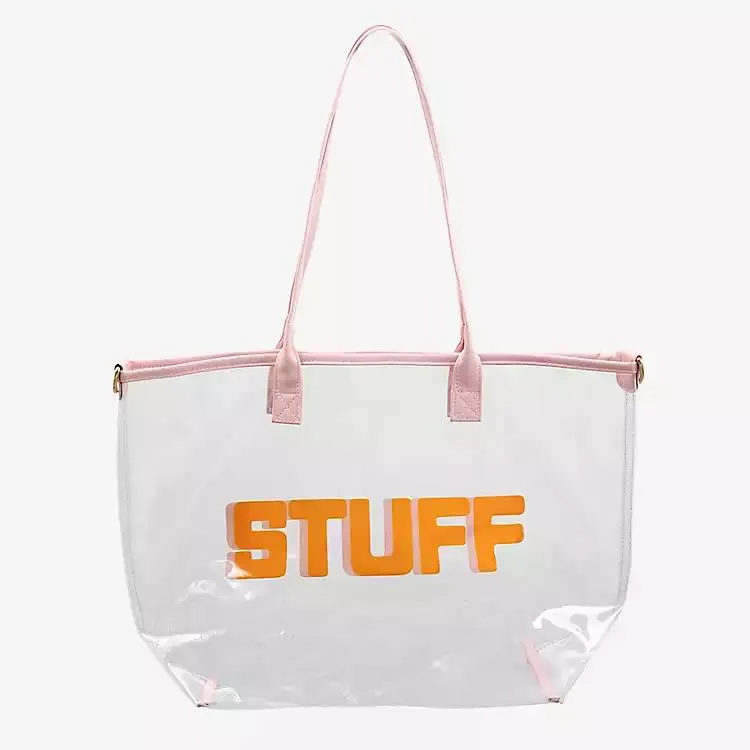Summer Stuff Clear Tote Bag