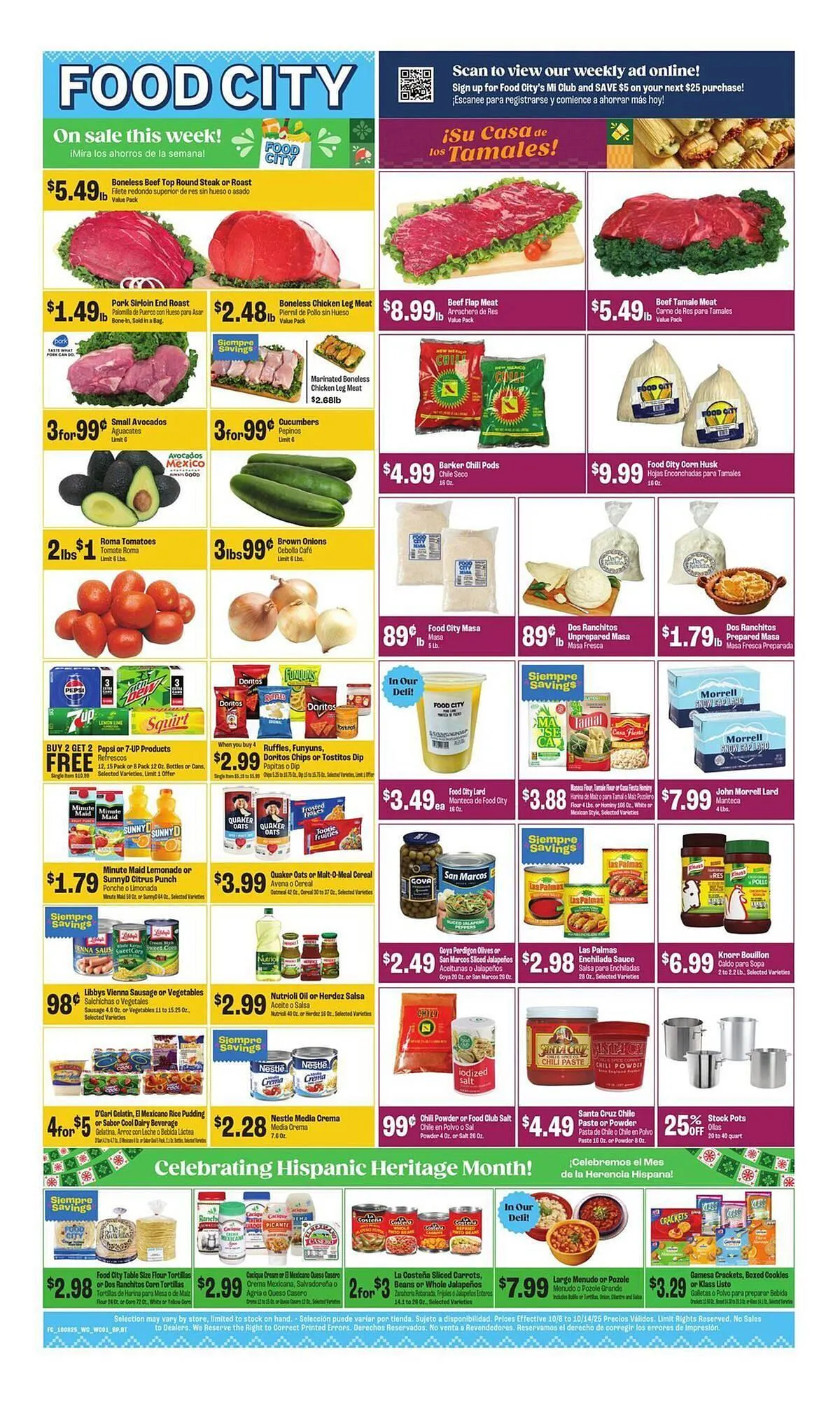 Weekly ad Food City weekly ad from October 6 to October 14 2025 - Page 1