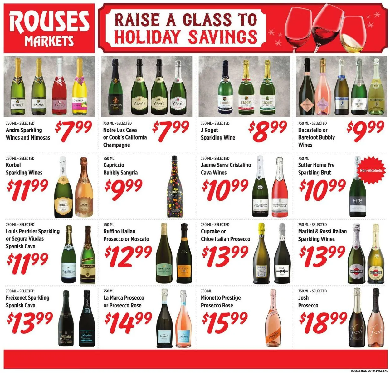 Weekly ad Rouses Current weekly ad from November 27 to December 25 2024 - Page 1
