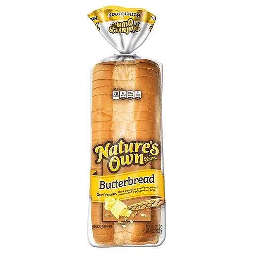 Nature's Own Enriched Butterbread 20 oz