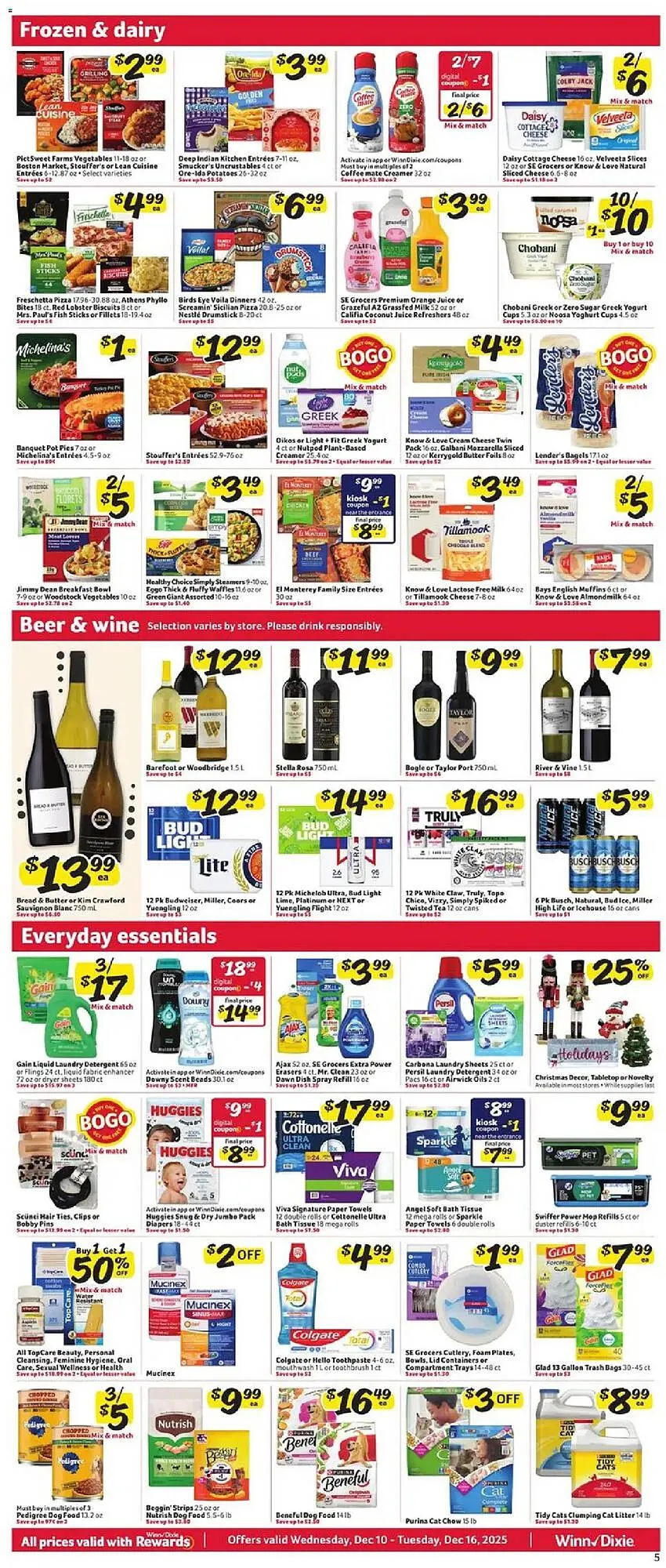 Weekly ad Winn Dixie weekly ad from December 10 to December 16 2025 - Page 5