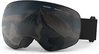 YLYUELANG OTG Ski Goggles, Interchangeable Lens Snowboard Goggles, 100% UV Protection Snow Goggles for Men & Women