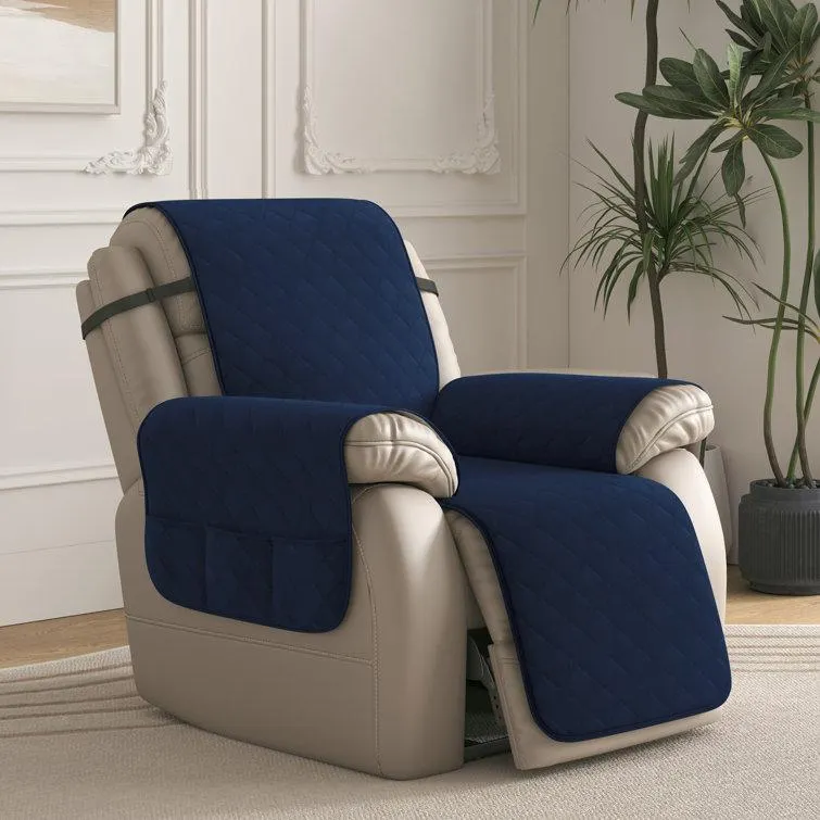 Box Cushion Recliner Slipcover