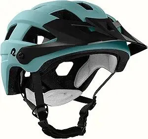 Retrospec Rowan Mountain Bike Helmet with Adjustable ErgoKnob Fit System - 14 Ventilation Ports, Removable Visor & EPS Foam Interior - Lightweight MTB Protection