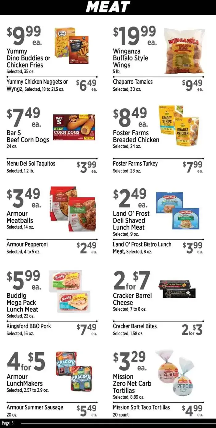 Weekly ad Yoke's Fresh Market Monthly Savings Guide from March 26 to April 22 2025 - Page 6