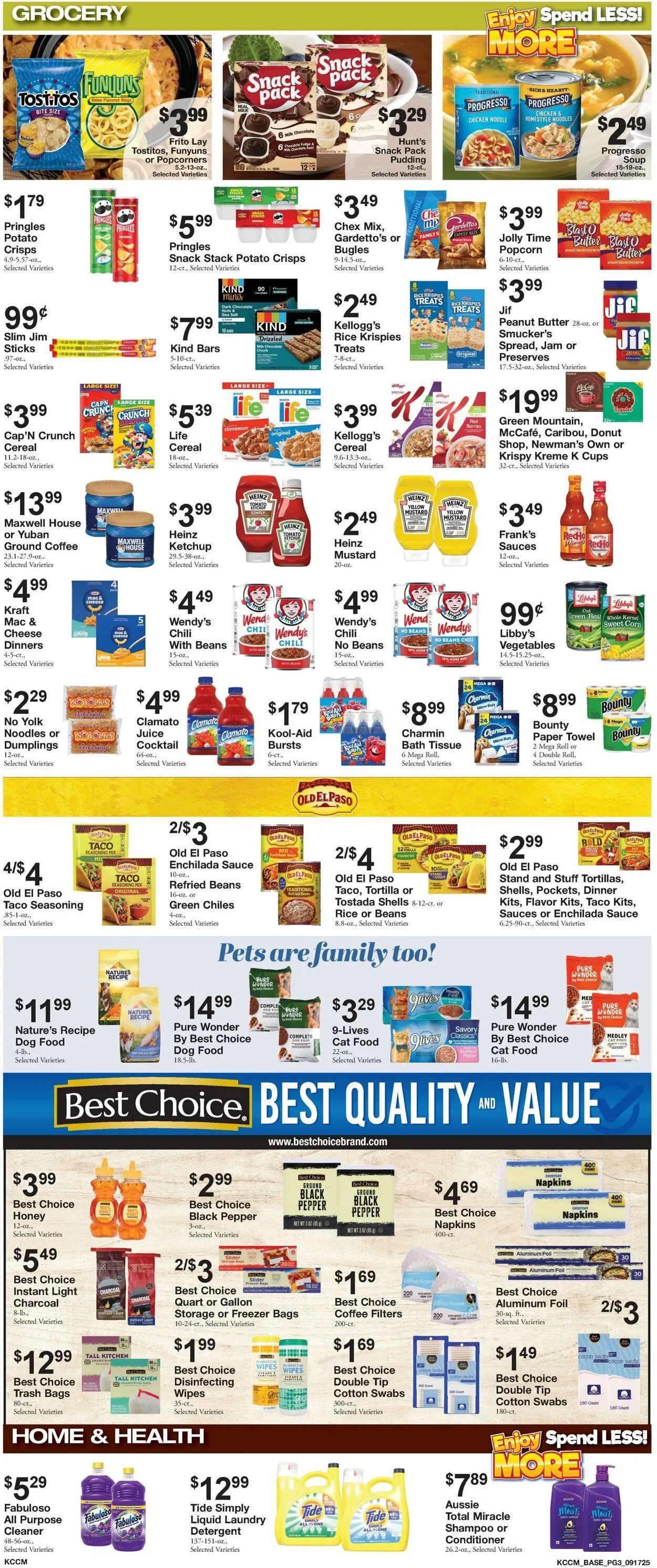 Weekly promotion Country Mart spanning from September 16 to September 22 2025 - Page 3 for Catalogue 365