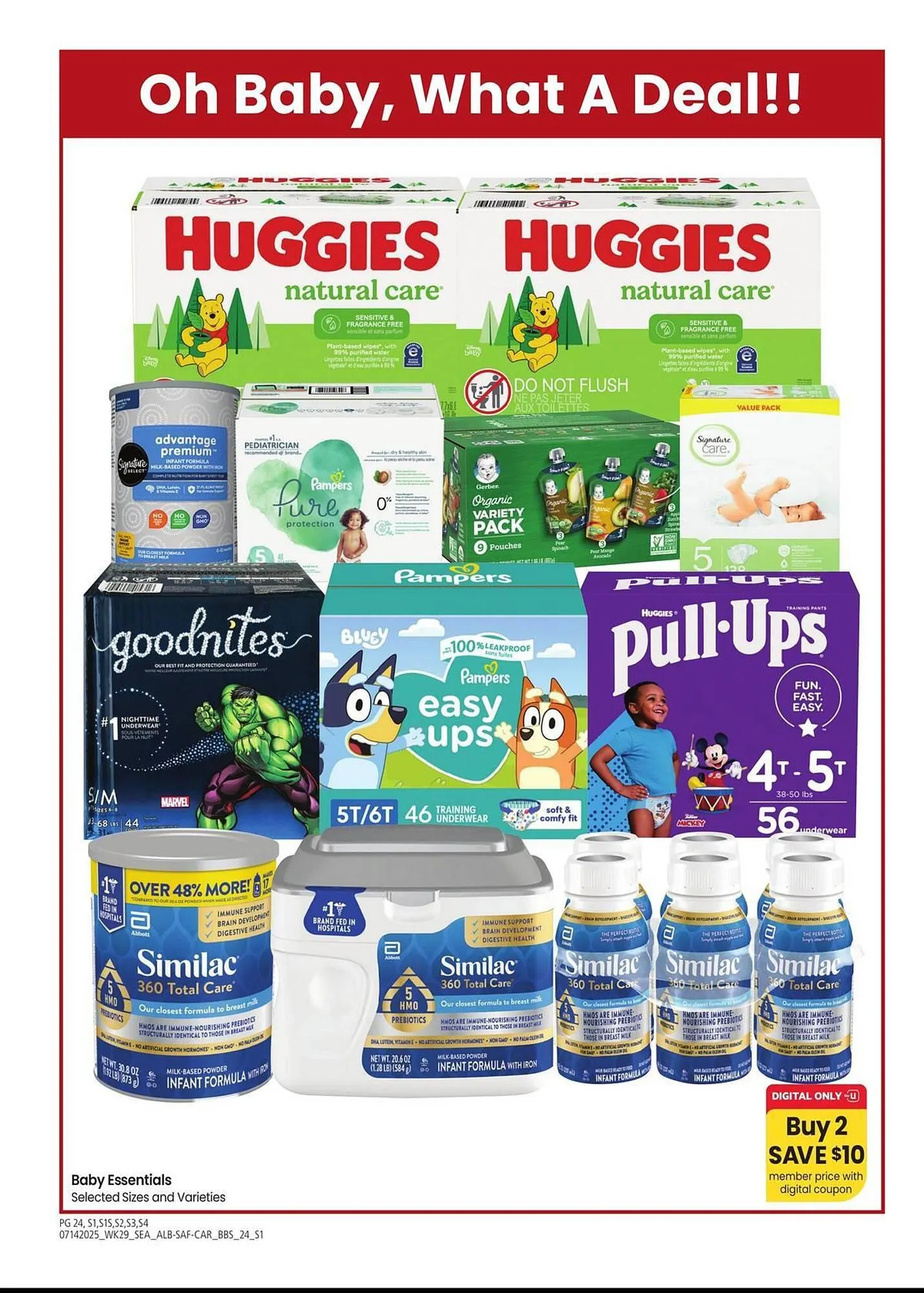 Weekly ad Albertsons Weekly Ad from July 14 to August 10 2025 - Page 24