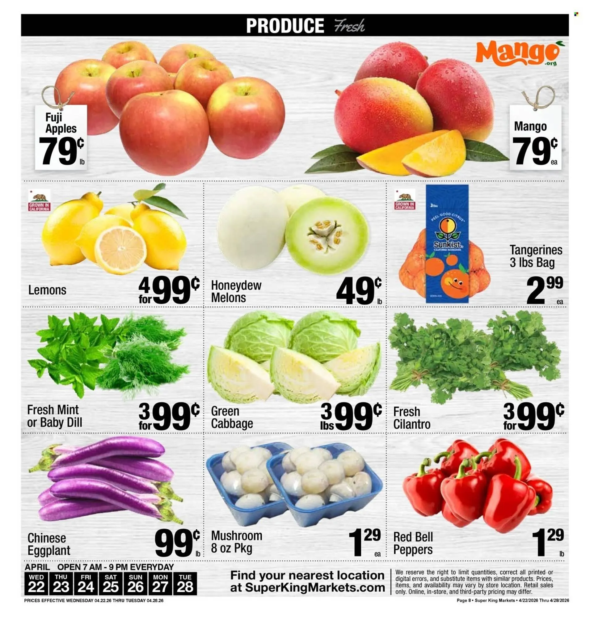 Weekly ad Super King Markets weekly ad from April 22 to April 28 2026 - Page 9