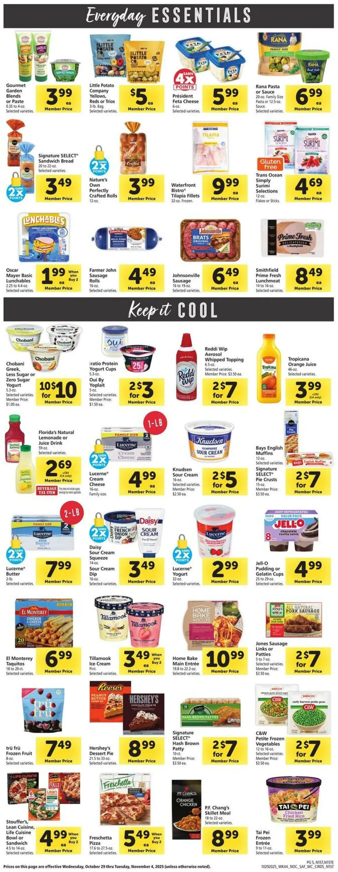 Weekly ad Safeway Current weekly ad from October 29 to November 4 2025 - Page 5