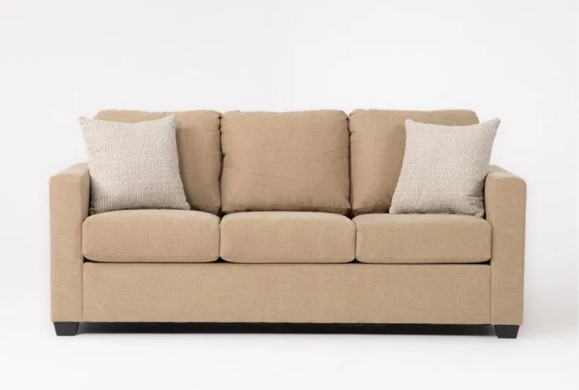 Reggie Canvas 77" Sofa