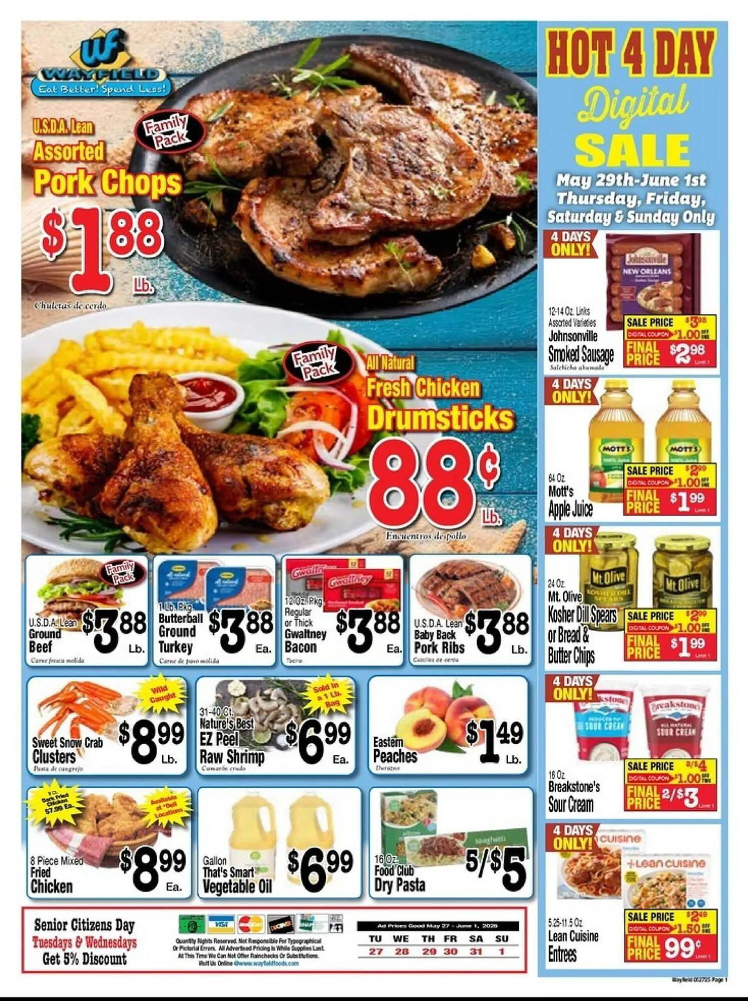 Wayfield Weekly Ad - 1