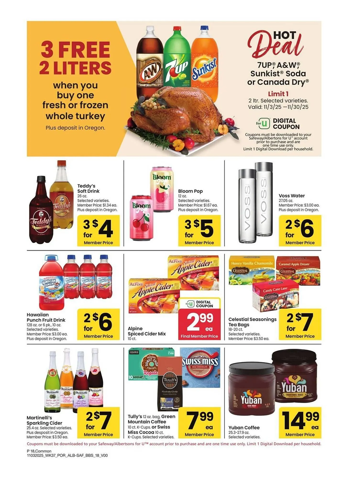 Weekly ad Albertsons weekly ad from November 3 to November 30 2025 - Page 18