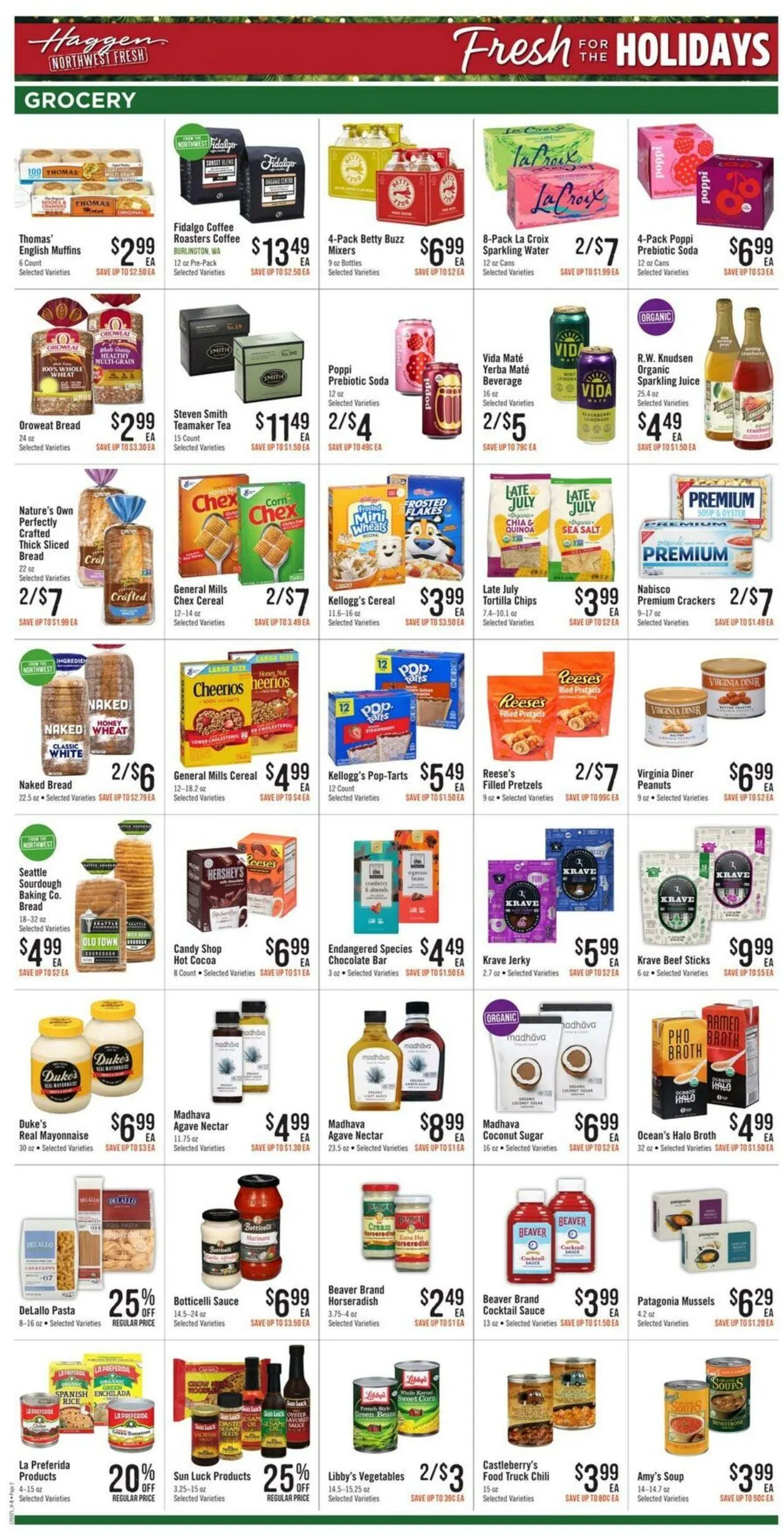 Weekly ad Haggen Current weekly ad from December 3 to December 16 2025 - Page 2