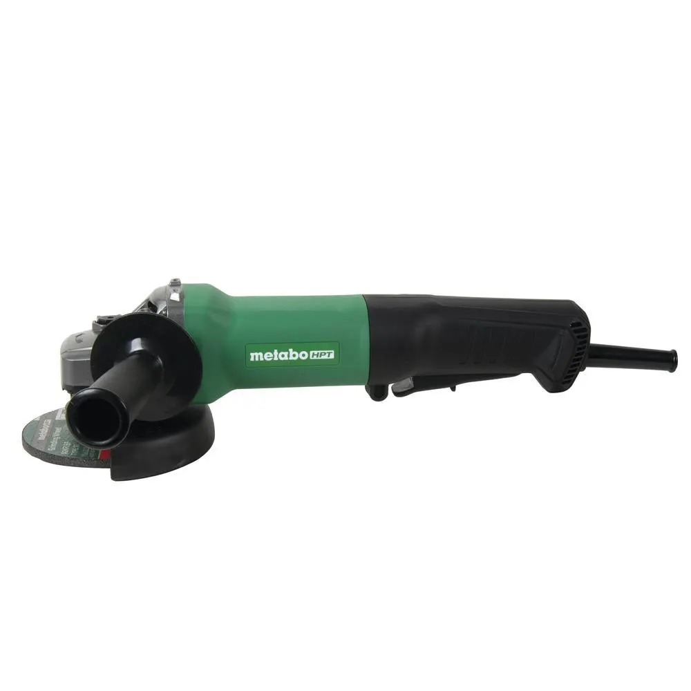 Metabo HPT® 10.5-Amp Corded 5" Paddle Switch Angle Grinder