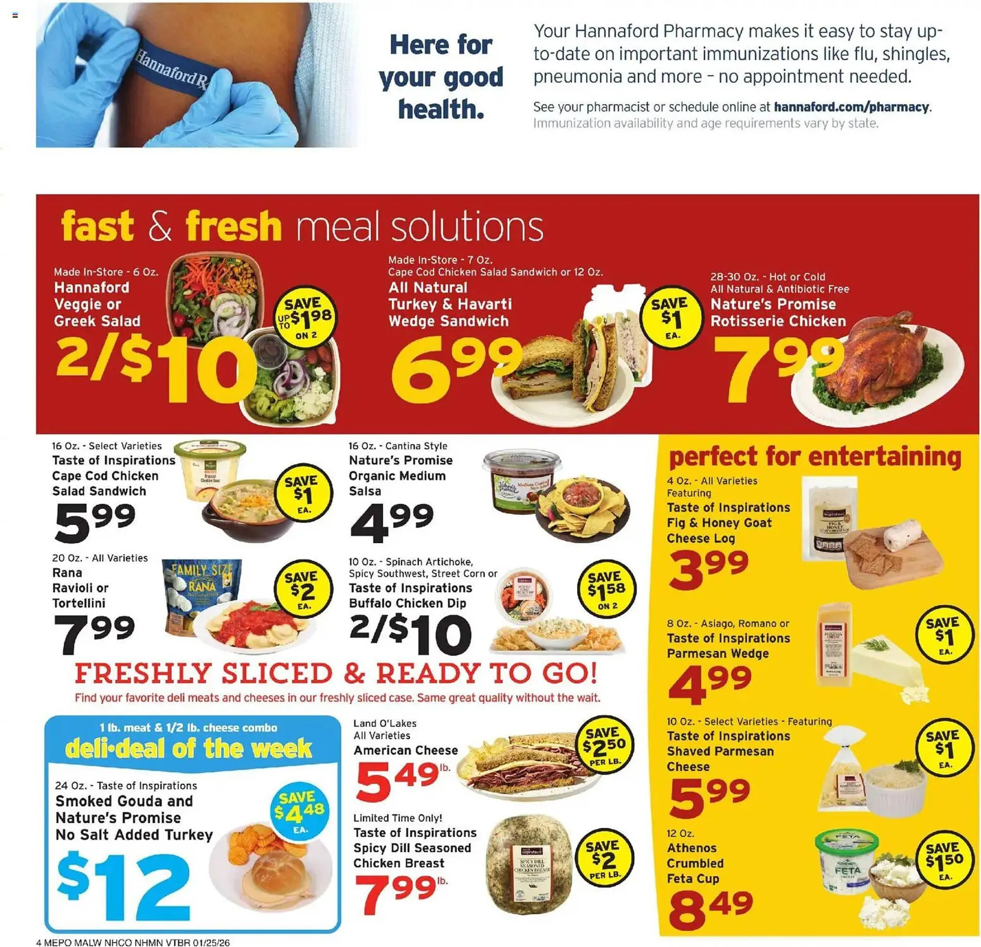 Weekly ad Hannaford flyer from January 25 to February 1 2026 - Page 4