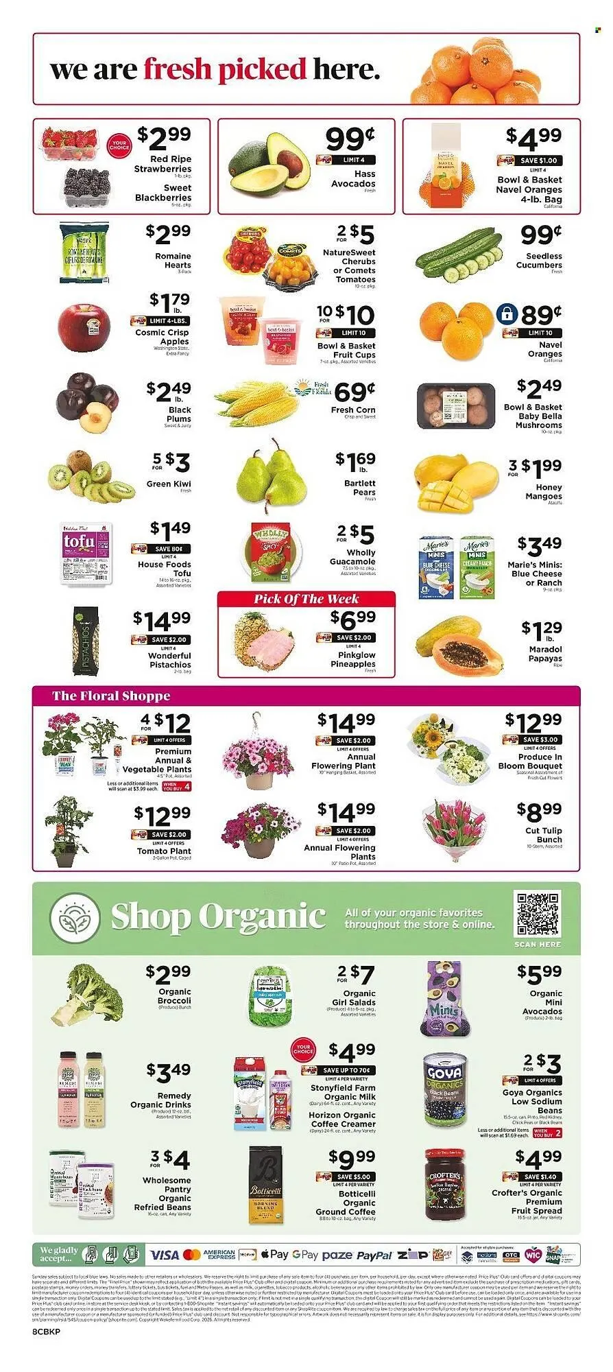 Weekly promotion ShopRite flyer spanning from April 26 to May 2 2026 - Page 9 for Catalogue 365