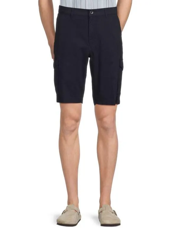 Cotton Cargo Bermuda Shorts