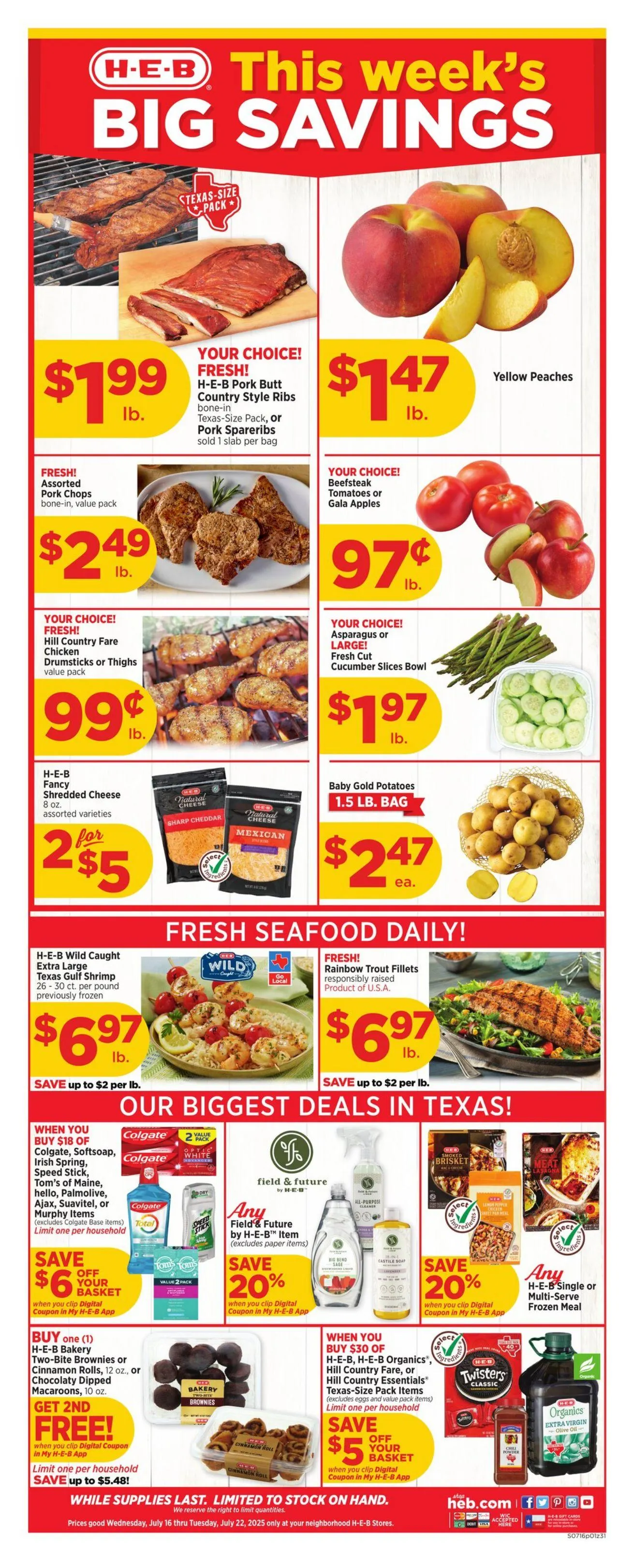 H-E-B Current weekly ad - 1