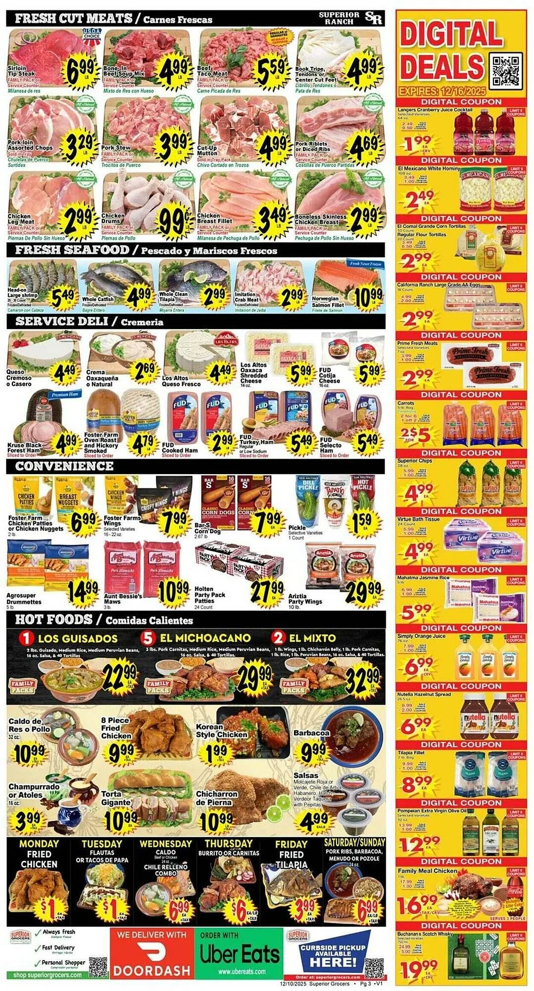 Weekly ad Superior Grocers weekly ad from December 10 to December 16 2025 - Page 3