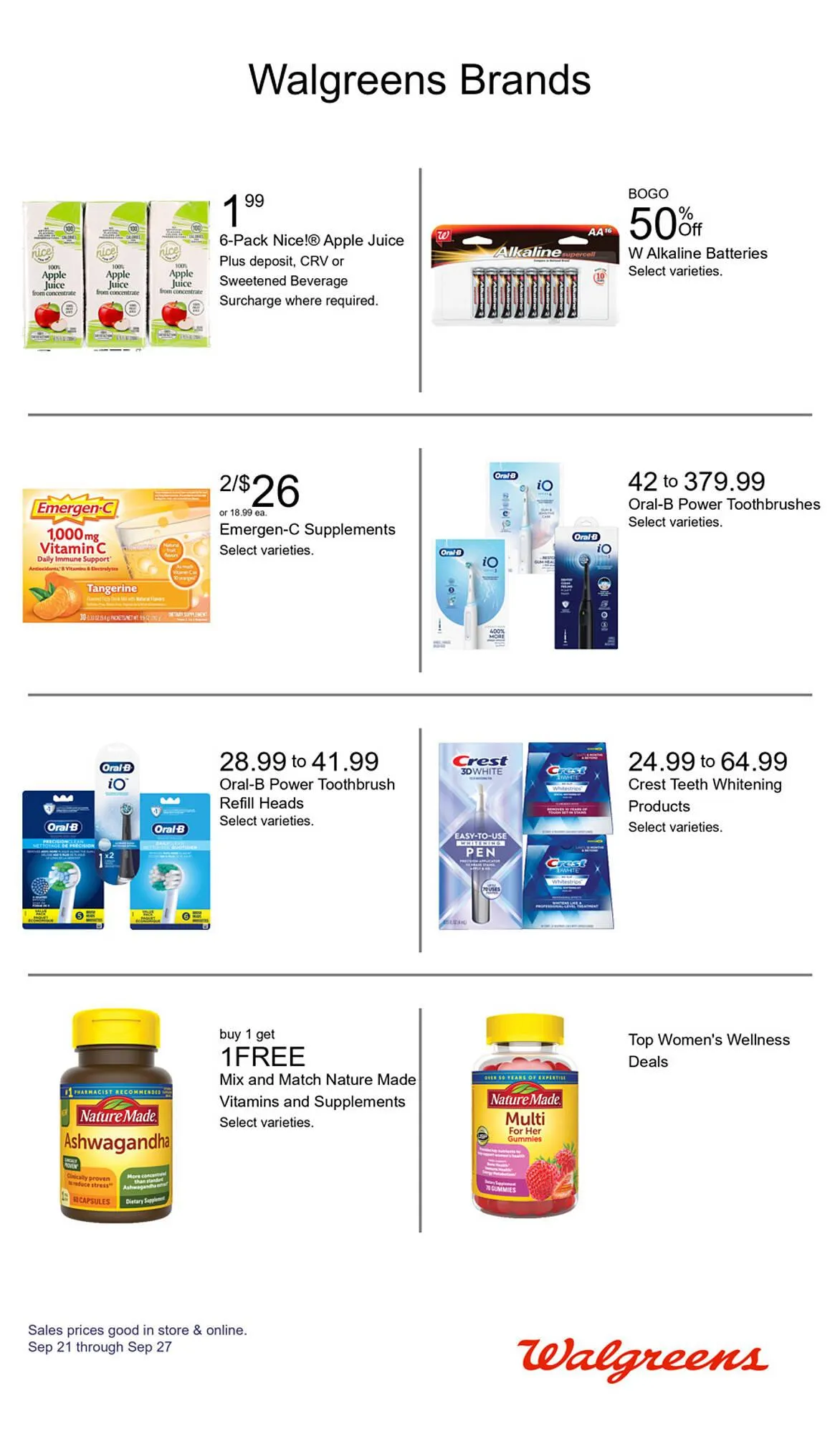 Weekly ad Walgreens weekly ad from September 21 to September 27 2025 - Page 8