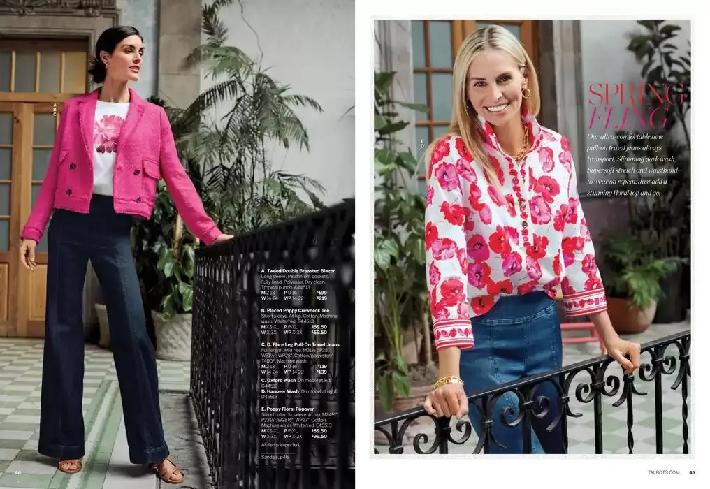 Weekly ad Talbots Next Stop, SPRING! from February 18 to March 4 2025 - Page 23