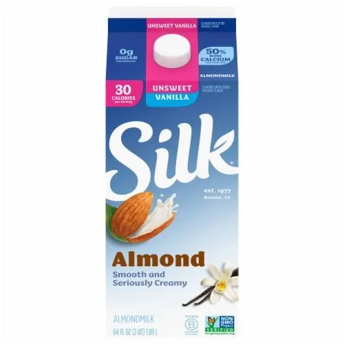 Silk® Unsweet Vanilla Almond Milk