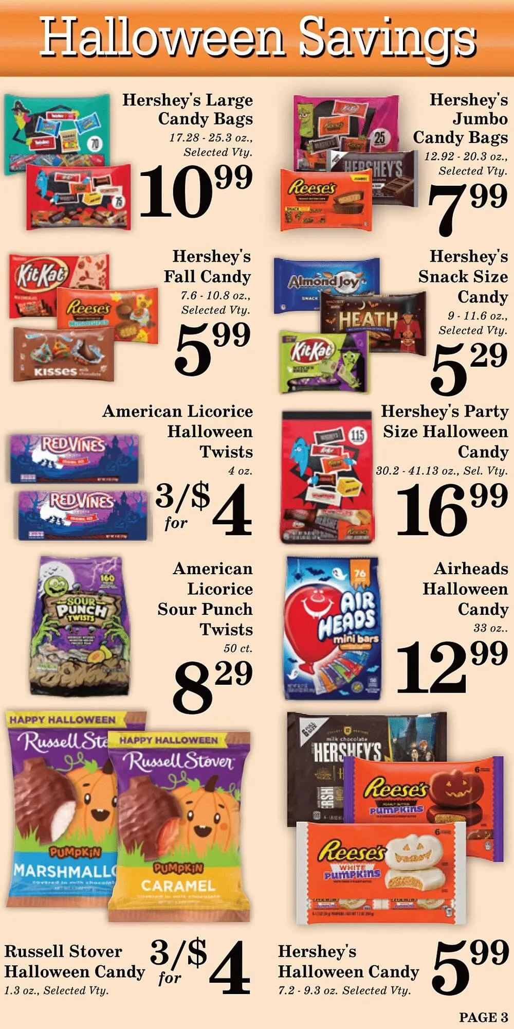 Weekly ad Harvest Foods weekly ad from October 1 to November 4 2025 - Page 4