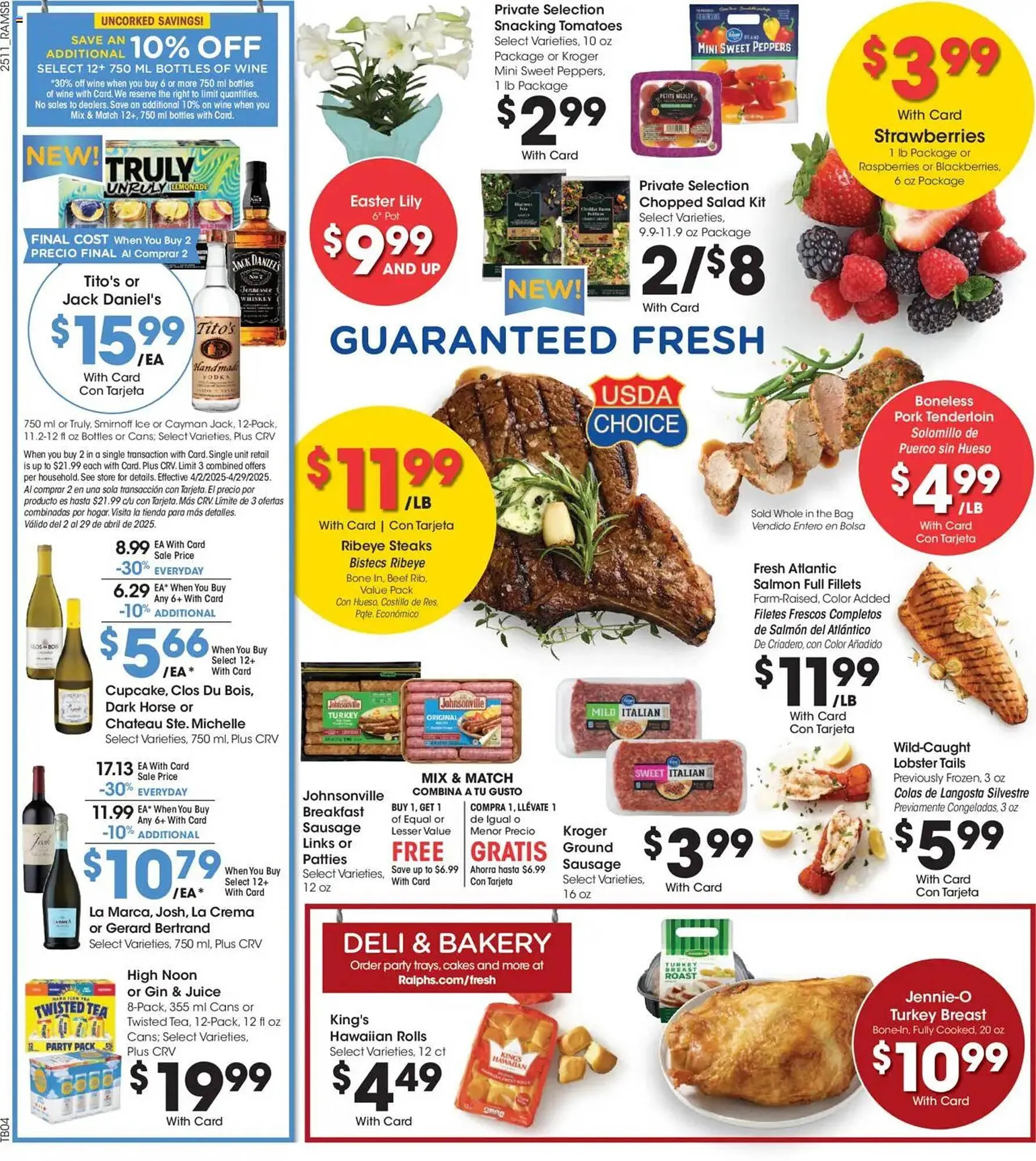 Weekly ad Ralphs Weekly Ad from April 16 to April 22 2025 - Page 8