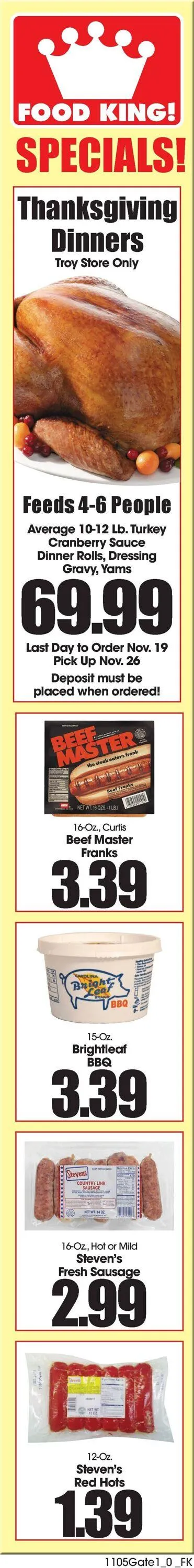 Weekly ad Food King Current weekly ad from November 5 to November 11 2025 - Page 7