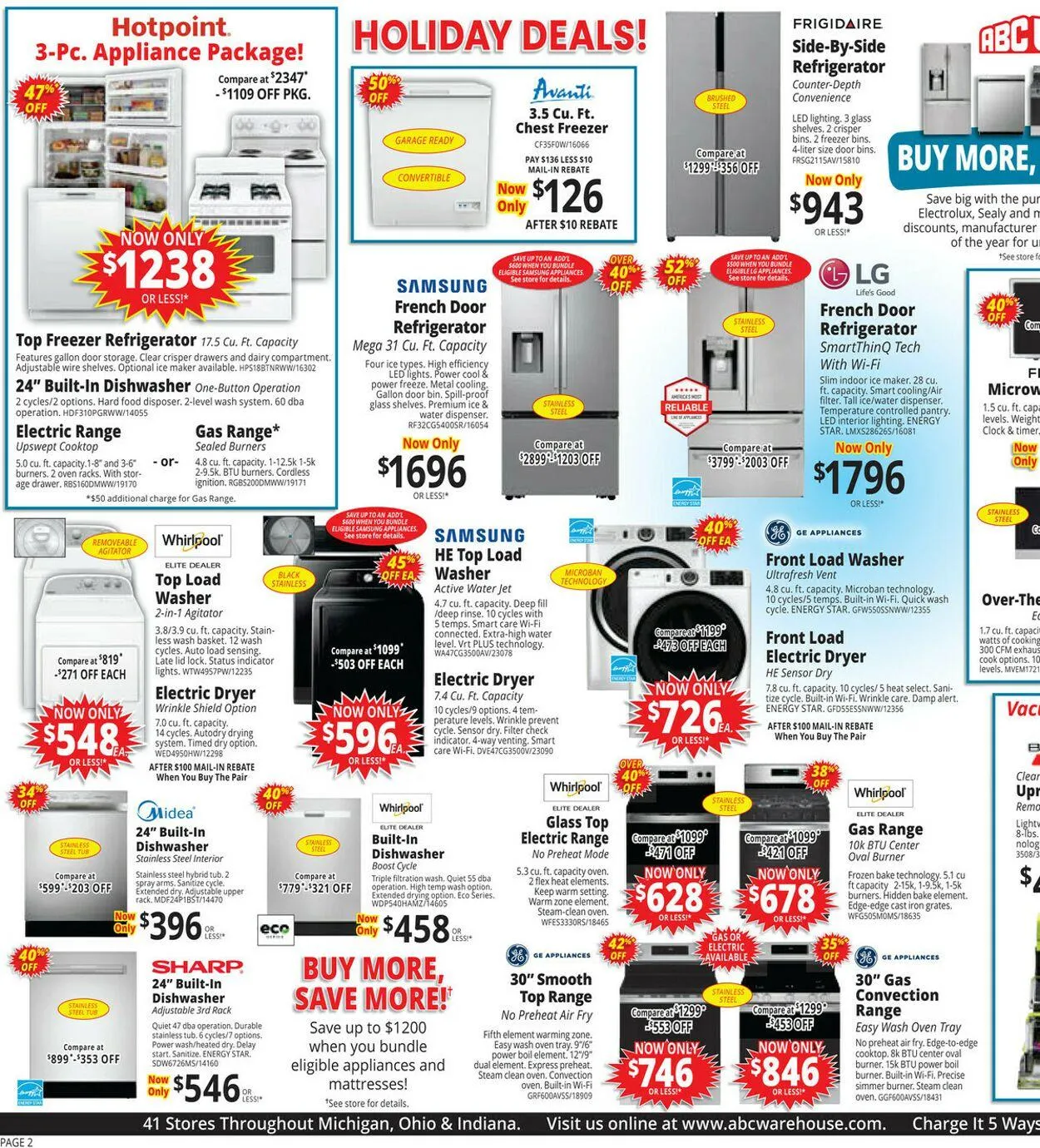 Weekly ad ABC Warehouse Current weekly ad from August 31 to September 6 2025 - Page 2
