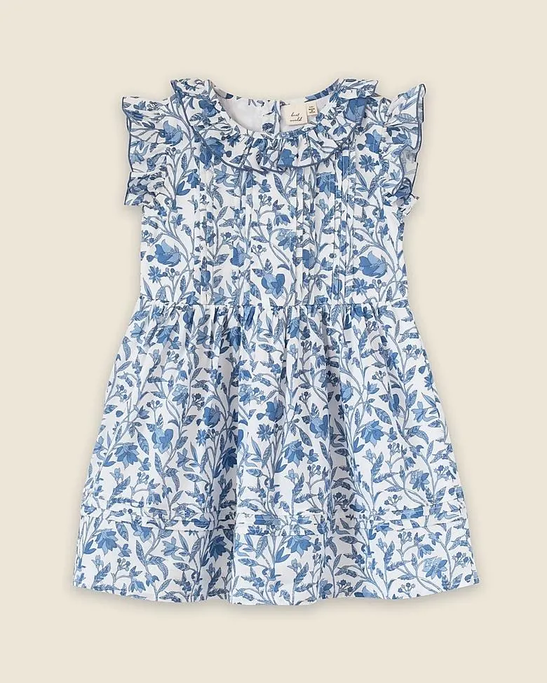 Beet World girls' Ana dress with ruffles