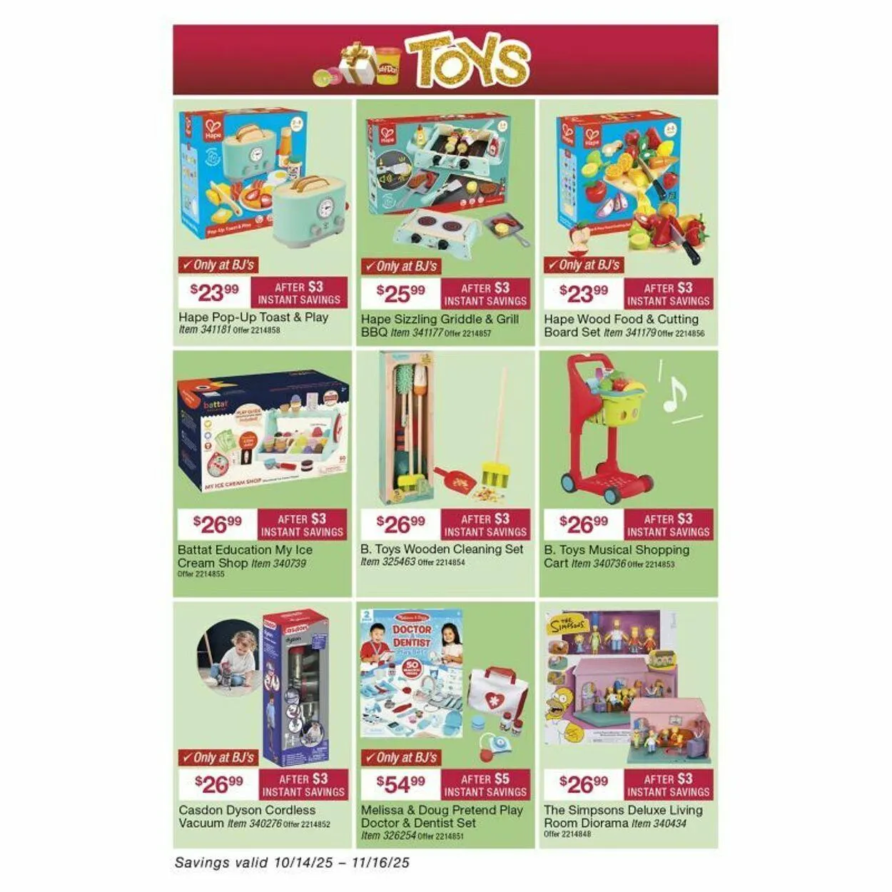 Weekly ad BJ's from October 16 to October 30 2025 - Page 27