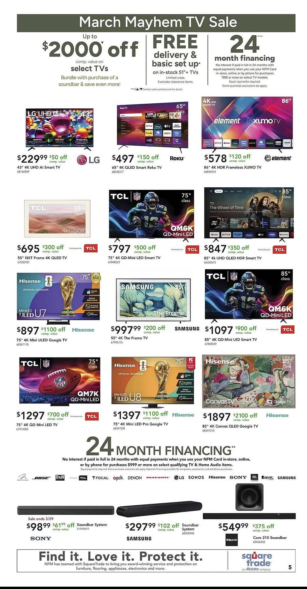 Weekly ad Nebraska Furniture Mart weekly ad from March 25 to March 31 2026 - Page 5