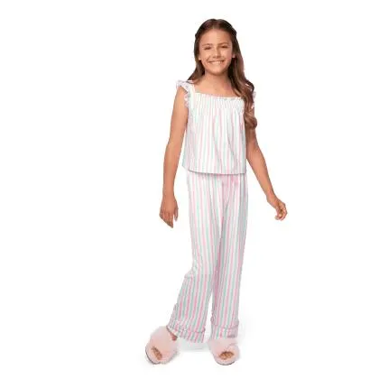 Raquel's™ Coastal Stripes Pajamas for Girls (Girl of the Year™ 2026)