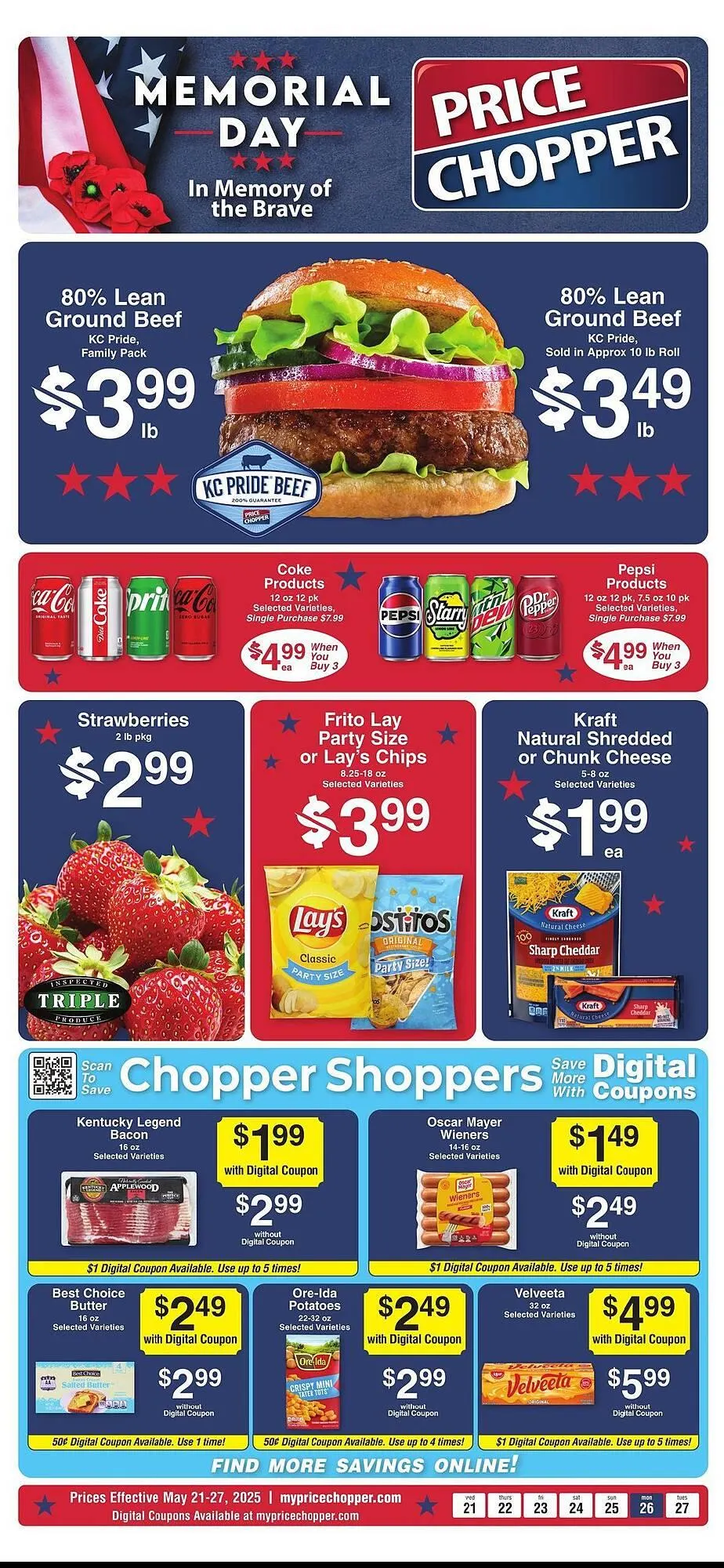 Weekly ad Price Chopper Weekly Ad from May 21 to May 27 2025 - Page 1