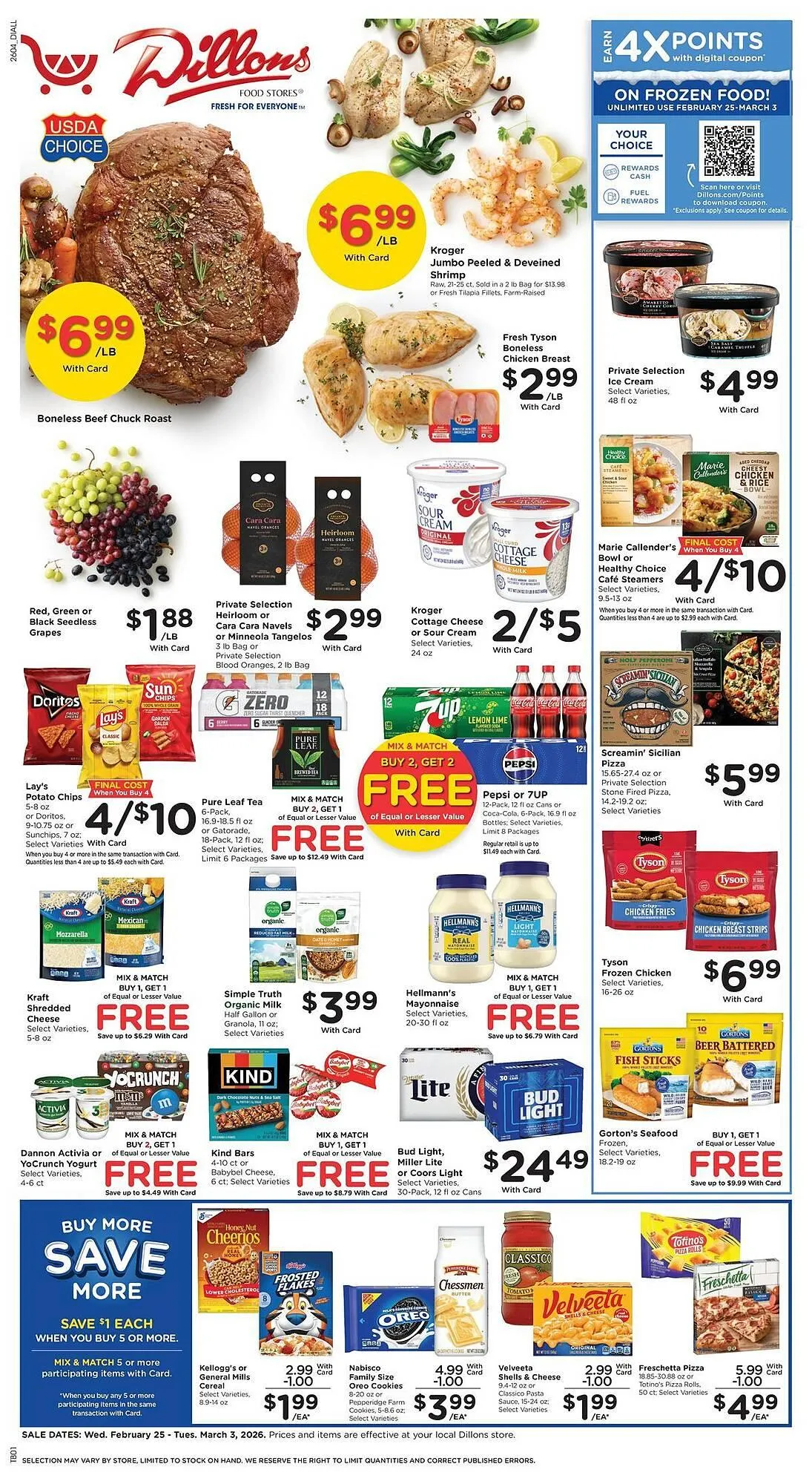 Weekly ad Dillons weekly ad from February 25 to March 3 2026 - Page 1
