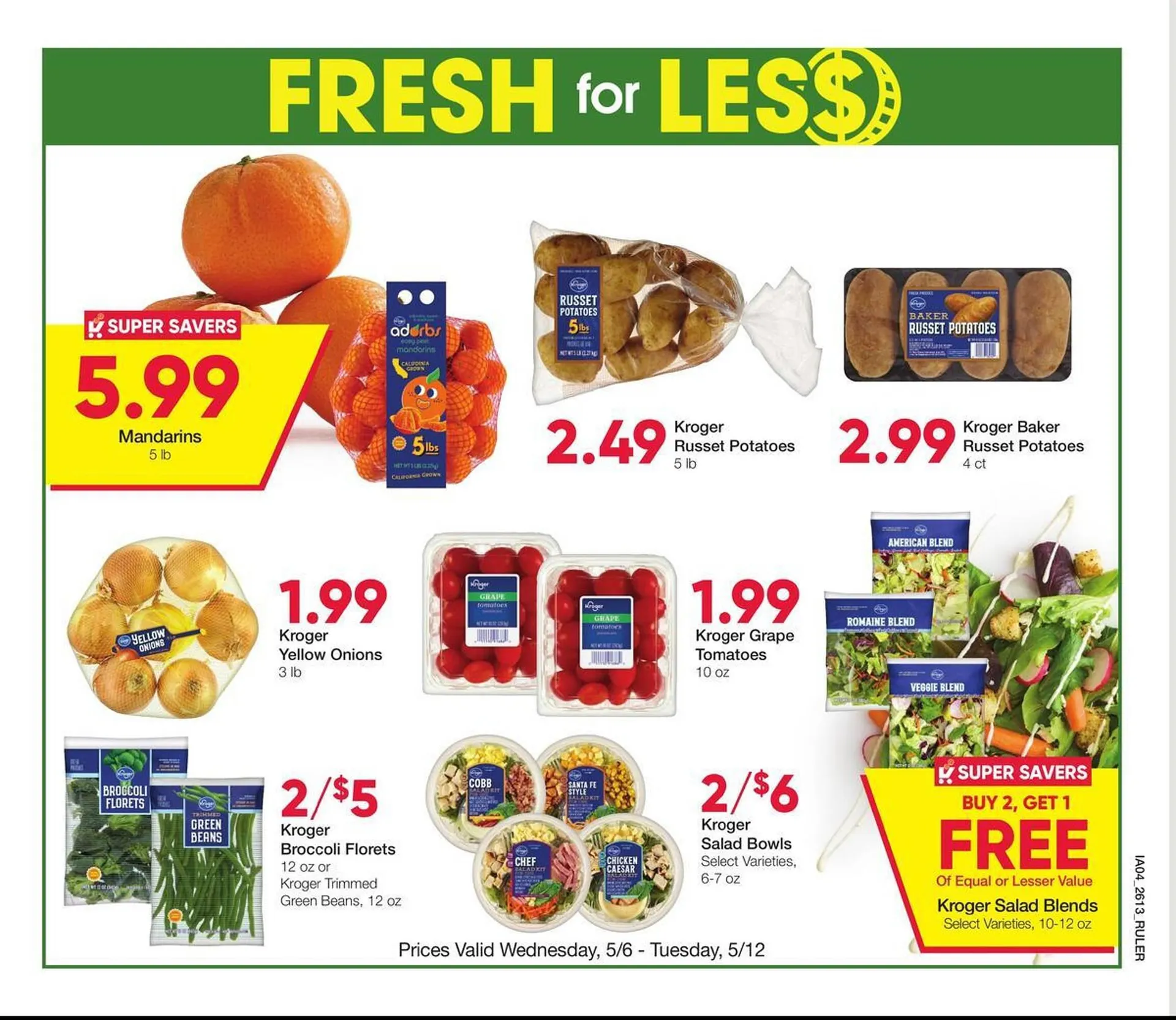 Weekly ad Ruler Foods weekly ad from April 29 to May 12 2026 - Page 9