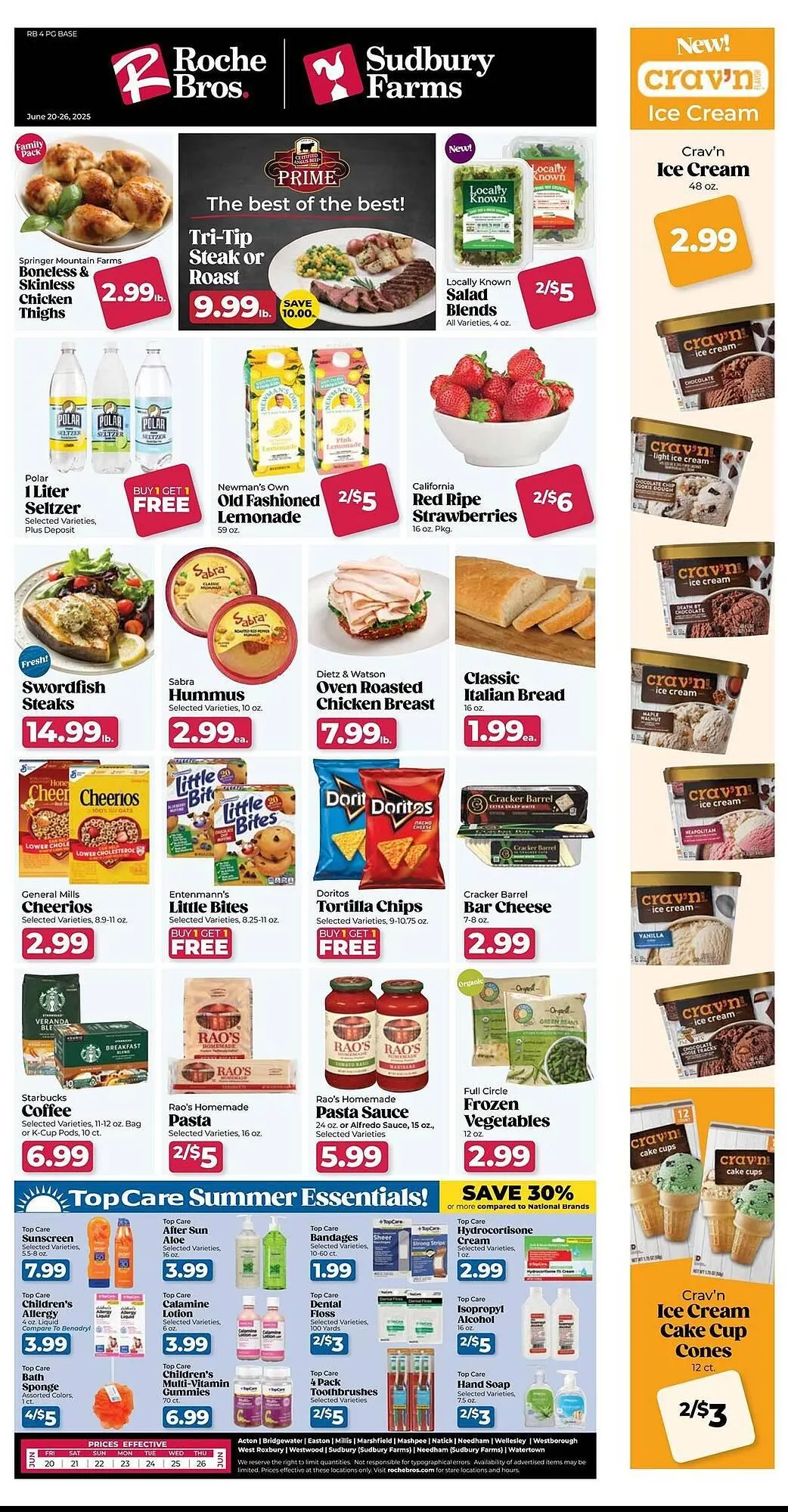 Roche Bros Weekly Ad - 1