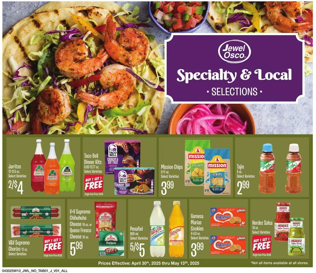 Catálogo de Jewel Osco Current weekly ad 30 de abril al 13 de mayo 2025 - Página 1