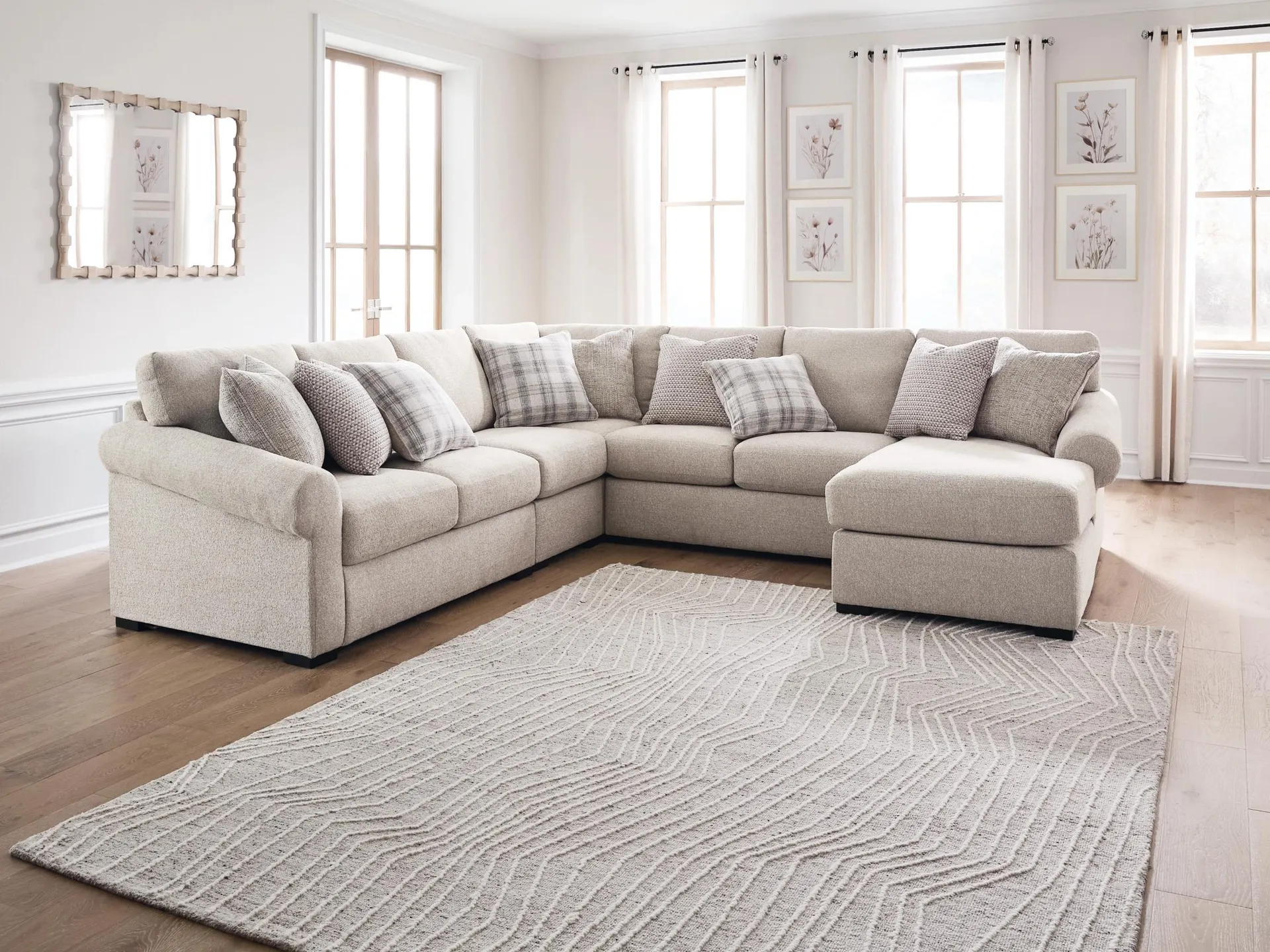 Bridgemont 5-Piece Sectional with Chaise