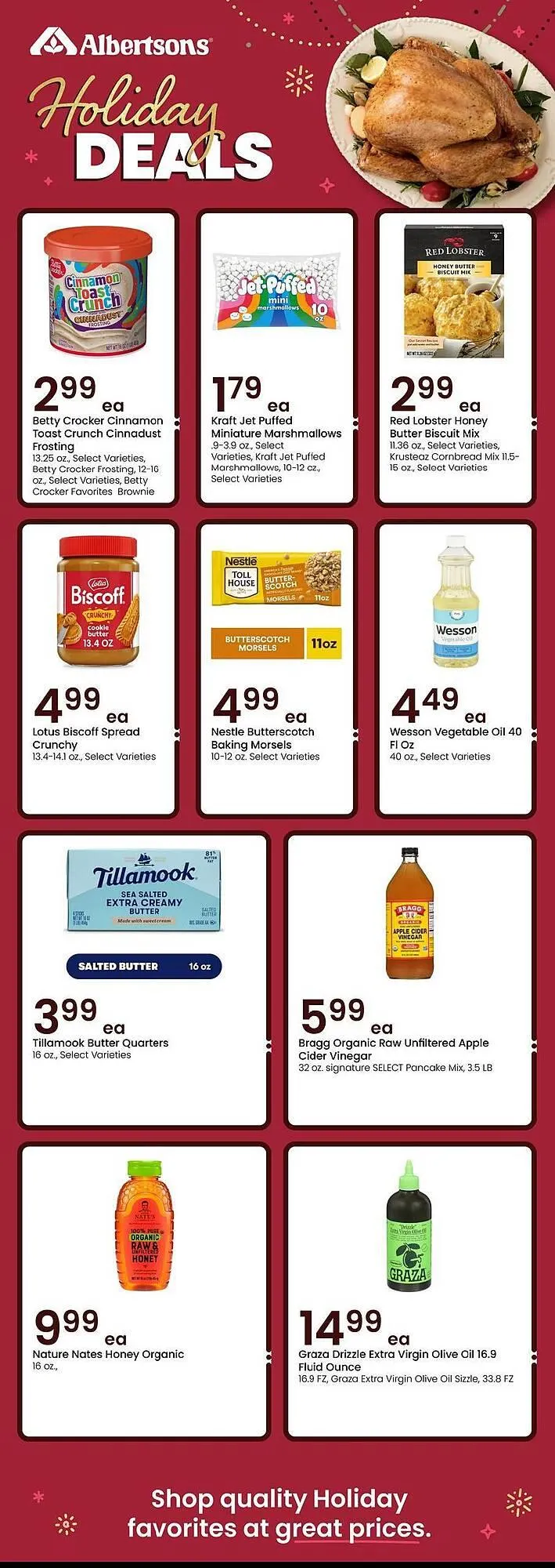 Weekly ad Albertsons weekly ad from October 29 to November 4 2025 - Page 1