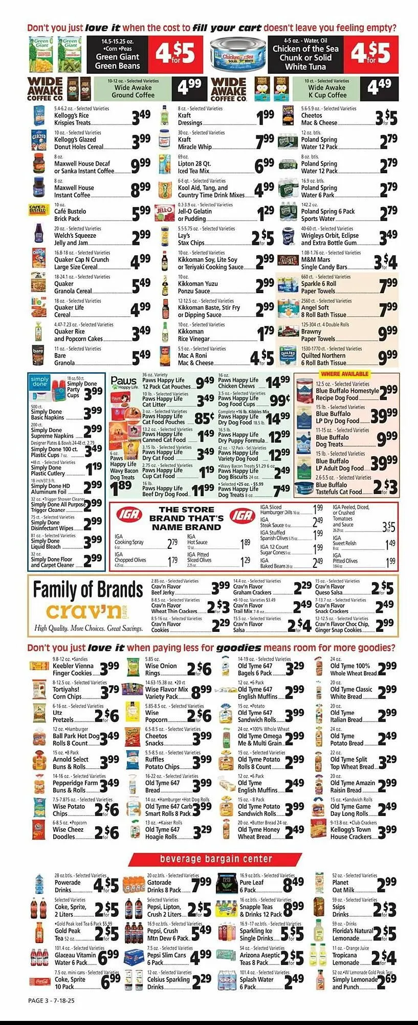 Weekly ad George's Market Weekly Ad from July 18 to July 24 2025 - Page 3